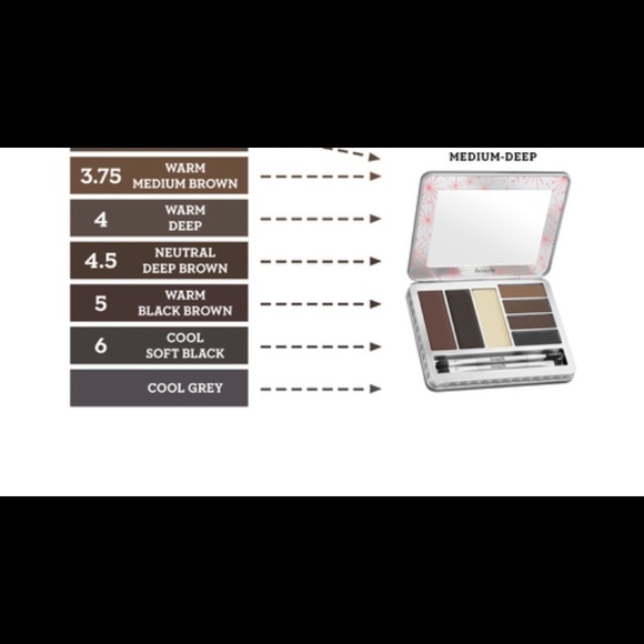 Benefit brow zings pro palette Medium-Deep - Picture 7 of 7
